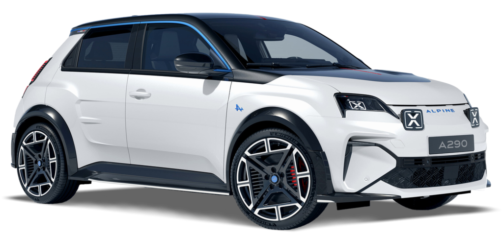 Alpine A290 Electric Cars Technical Specification-Full_electric-Alpine A290 Electric Exterior EV_Database Battery Real_Range Charging Dimensions Weight Gallery