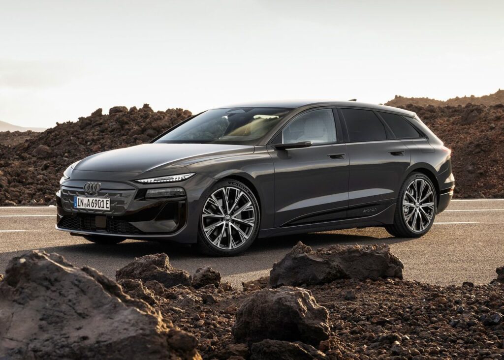 Audi A6 Avant e-tron 2024 Electric Cars Technical Specification-Full_electric Audi A6 Avant e-tron 2024 Electric Exterior EV_Database Battery Real_Range Charging Dimensions Weight Gallery