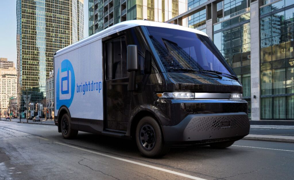 Chevrolet BrightDrob Zevo 400 Electric Cargo Panel Van Technical Specification Full Electric Cargo Panel Van Exterior EV Database Battery Real_Range Charging Dimensions Weight Gallery