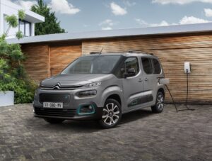 Citroen e-Berlingo 2021 Electric Small Van Technical Specification Full Electric Van Exterior EV Database Battery Real_Range Charging Dimensions Weight Gallery