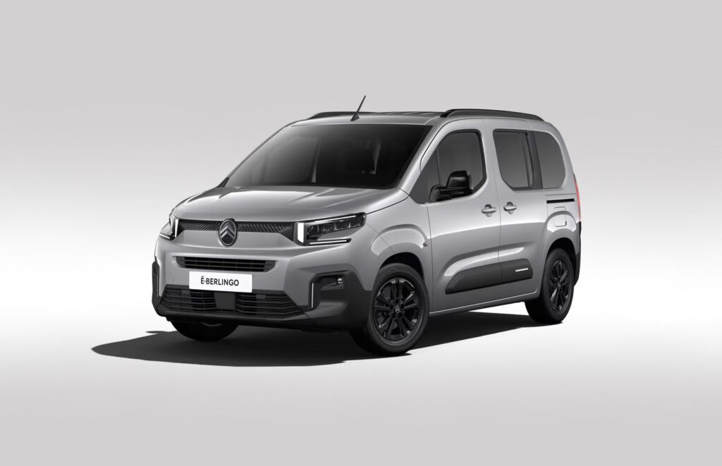 Citroen e-Berlingo Max M Electric Small Van Technical Specification Full Electric Van Exterior Interior EV Database Battery Real_Range Charging Dimensions Weight Gallery
