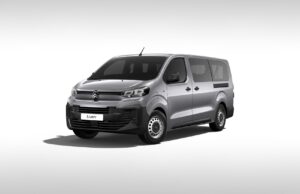 Citroen e-Jumpy Combi XL 2024 Electric Van Technical Specification Battery Electric Passenger Van Exterior Interior EV-Database Battery Real_Range Charging Dimensions Weight Gallery