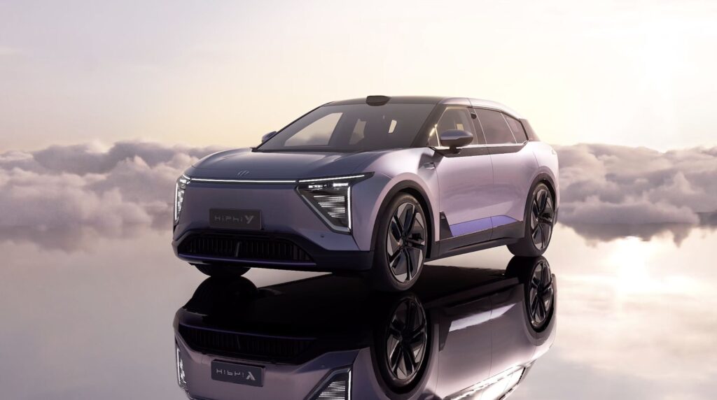 Hiphi Y Electric Car Technical Specs Full-electric Exterior Interior Power Battery Real-Range Charging Dimensions Gallery VoltSpotter.com EV_Database