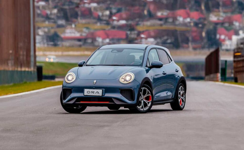 GWM ORA 03 GT Electric Car Technical Specs Full-electric Exterior Interior Power Battery Real-Range Charging Dimensions Gallery VoltSpotter.com EV_Database